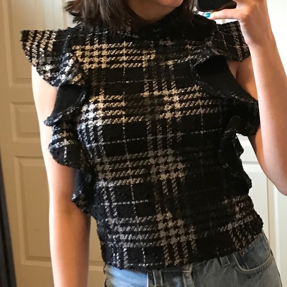 TFNC London Black & Silver blouse - Picture 8 of 8